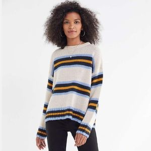 Urban Outfitters Bobby Boyfriend Striped Crewneck - M
